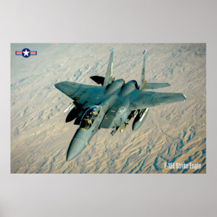 POSTER F-15E STRIKE EAGLE