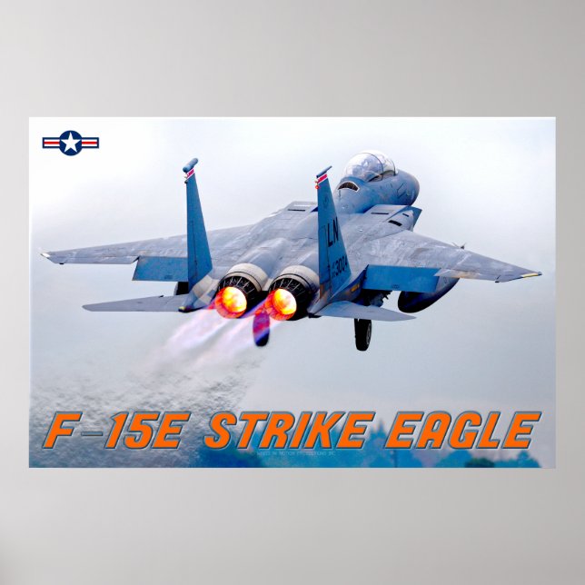 POSTER F-15E STRIKE EAGLE (Frente)