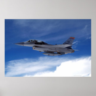 Póster F-16 Dois assentos