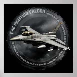 Poster F-16 Falcão de Luta