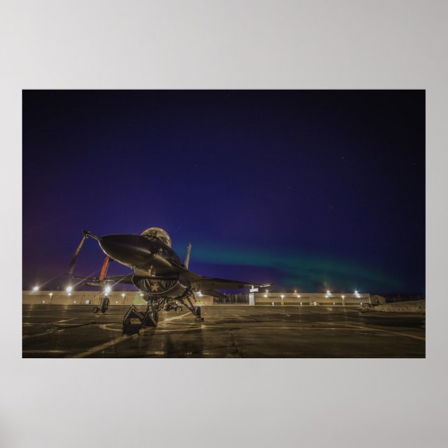 Póster F-16 Falcão de Luta (Frente)
