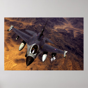 Poster F-16 Falcão de Luta