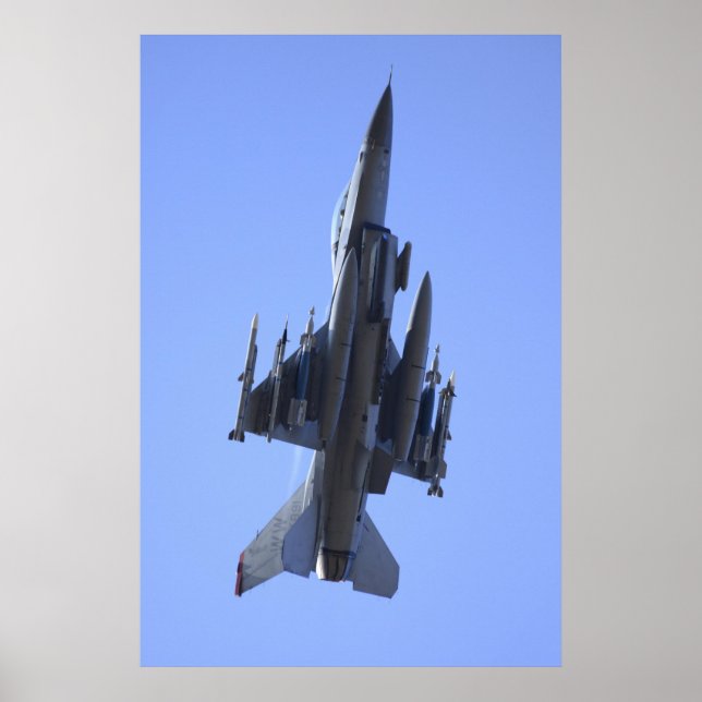 Poster F-16 Falcão de Luta (Frente)