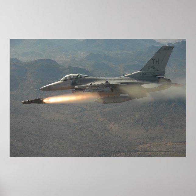 Poster F-16 Falcão de Luta (Frente)