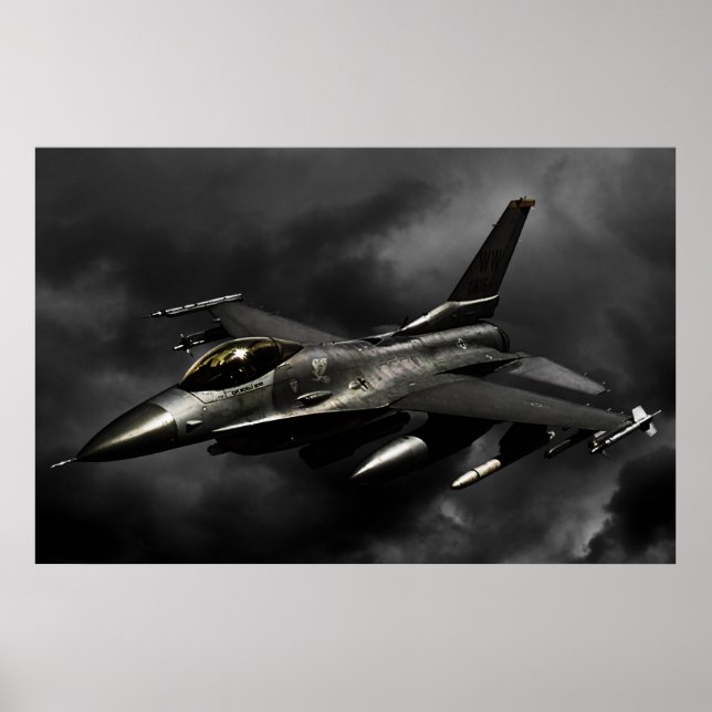 Poster F-16 Falcão de Luta (Frente)