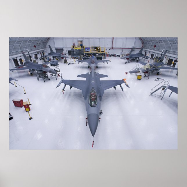 Poster F-16 Falcões de combate (Frente)