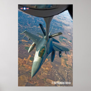 POSTER F-16C FALCÃO DE LUTA
