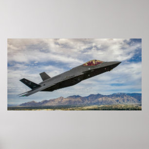Poster F-35 aviões do relâmpago II