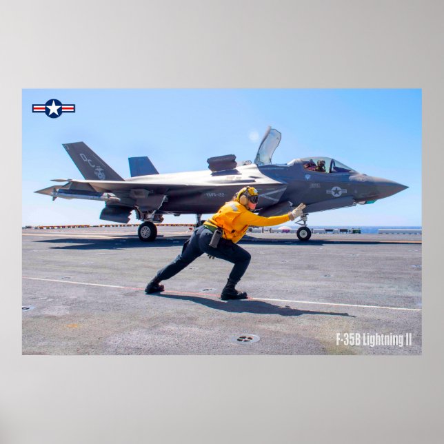POSTER F-35B LIGHTNING II (Frente)