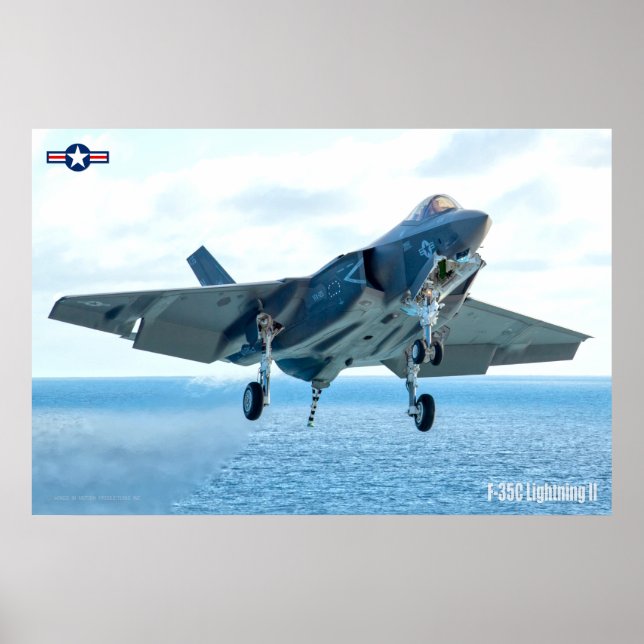 POSTER F-35C LIGHTNING II (Frente)
