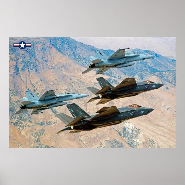POSTER F-35C LIGHTNING II (Frente)