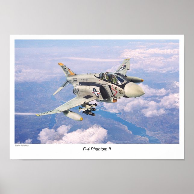 Poster F-4 Fantasma II (Frente)
