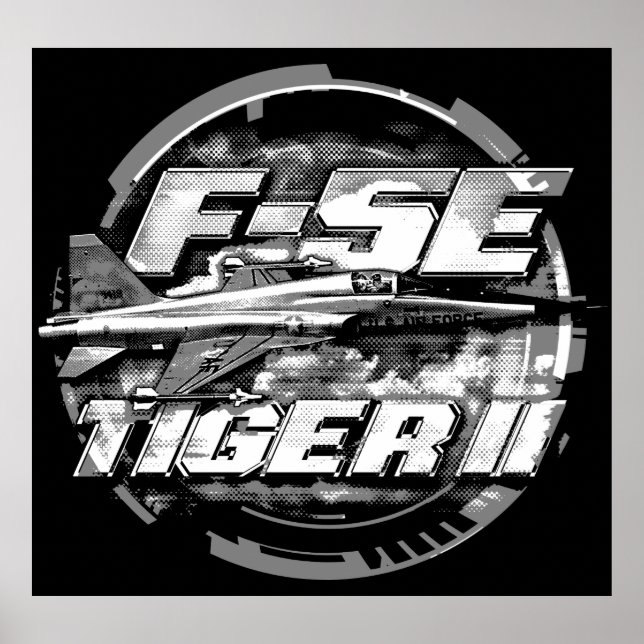 Poster F-5E Tigre II (Frente)
