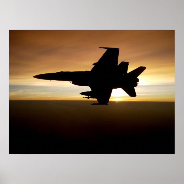 Póster F/A-18 Hornet (Frente)