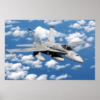 Póster F/A-18 Hornet