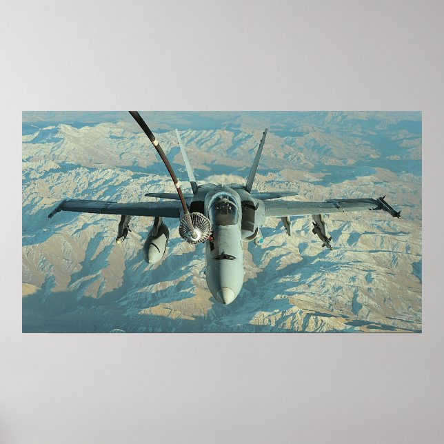 Póster F/A-18 Hornet (Frente)