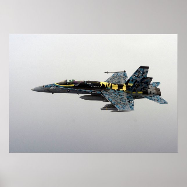 Poster F/A-18C Hornet (Frente)
