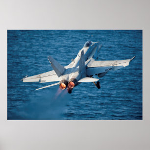 Poster F/A-18C Hornet