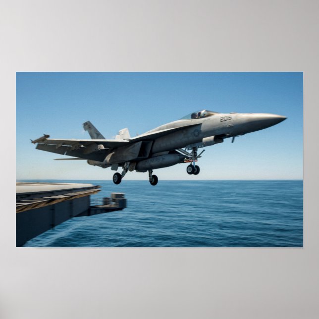Poster F/A-18C Hornet (Frente)