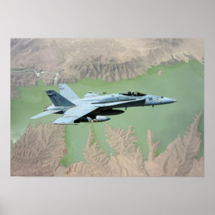 Poster F/A-18C Hornet