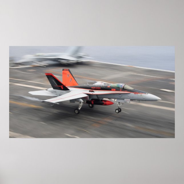Póster F/A-18C Hornet (Frente)