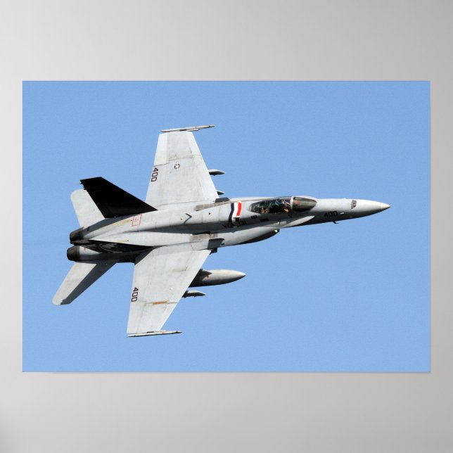 Poster F/A-18C Hornet (Frente)