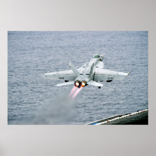 Poster F/A-18E Super Hornet