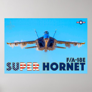 POSTER F/A-18E SUPER HORNET