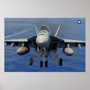 POSTER F/A-18E SUPER HORNET
