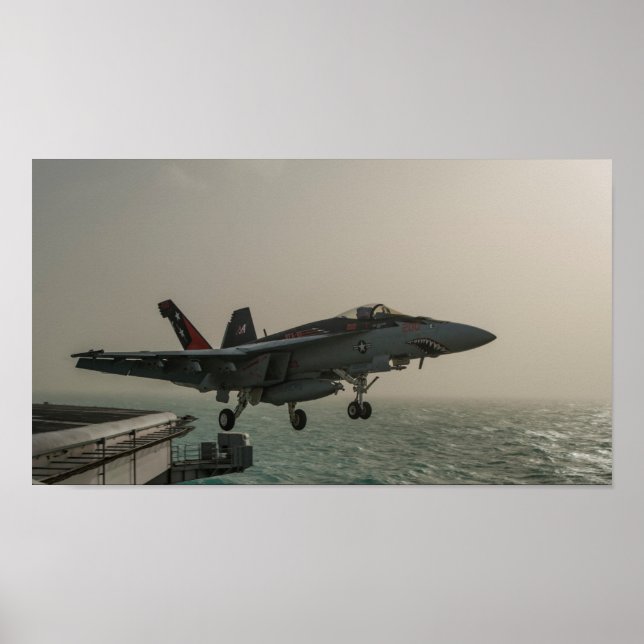 Poster F/A-18E Super Hornet (Frente)