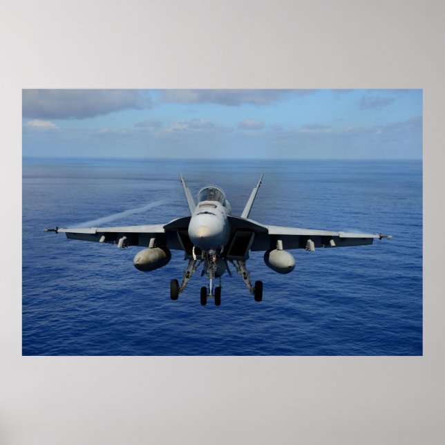 Póster F/A-18E Super Hornet (Frente)