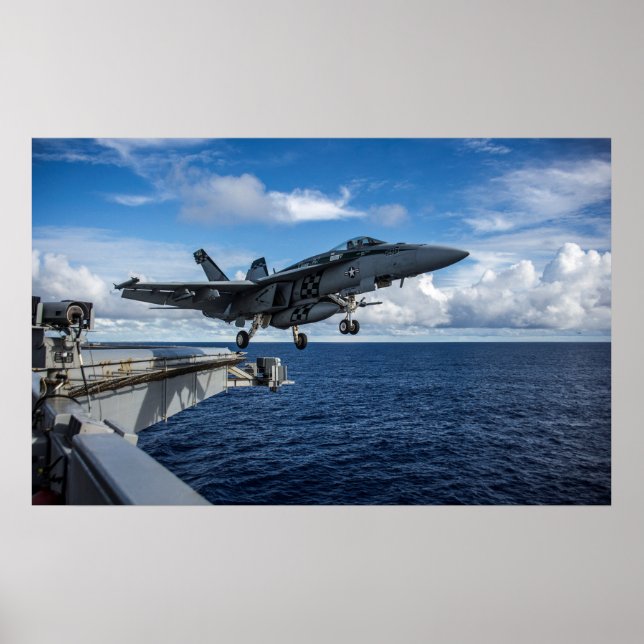 Poster F/A-18E Super Hornet (Frente)