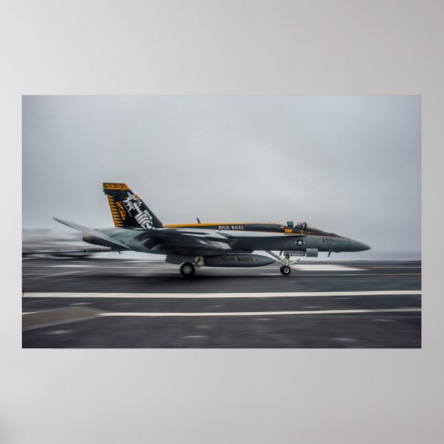 Póster F/A-18E Super Hornet (Frente)