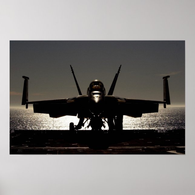 Poster F/A-18E Super Hornet (Frente)