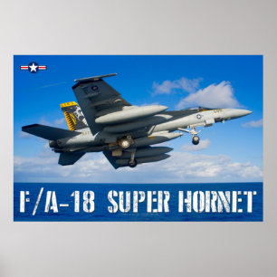 POSTER F/A-18E SUPER HORNET