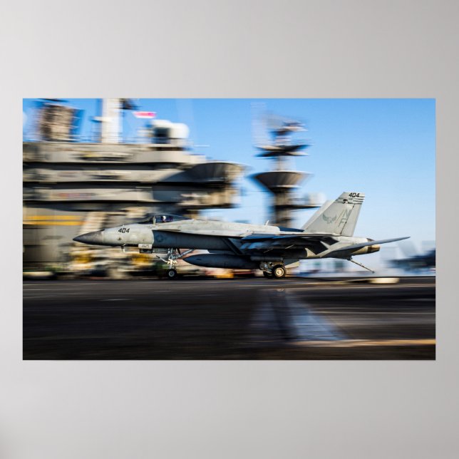 Póster F/A-18E Super Hornet (Frente)