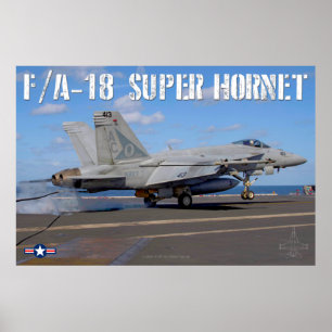 POSTER F/A-18E SUPER HORNET