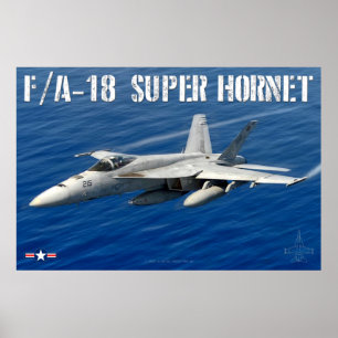 POSTER F/A-18E SUPER HORNET