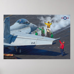 POSTER F/A-18F SUPER HORNET