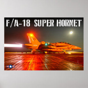 POSTER F/A-18F SUPER HORNET