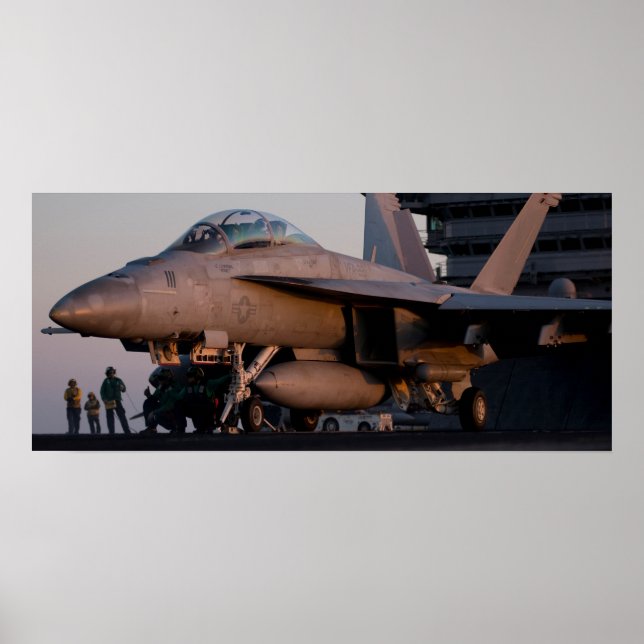 Poster F/A-18F Super Hornet (Frente)