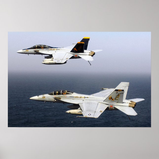 Poster F/A-18F Super Hornet (Frente)