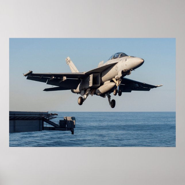 Póster F/A-18F Super Hornet (Frente)