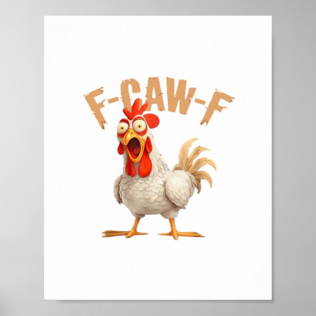 Poster F-Caw-F Classic Aesthetic Style (Frente)