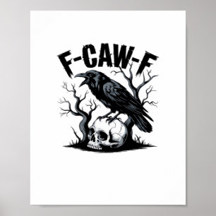 Poster F Caw F Design Minimalista Essencial Limpo
