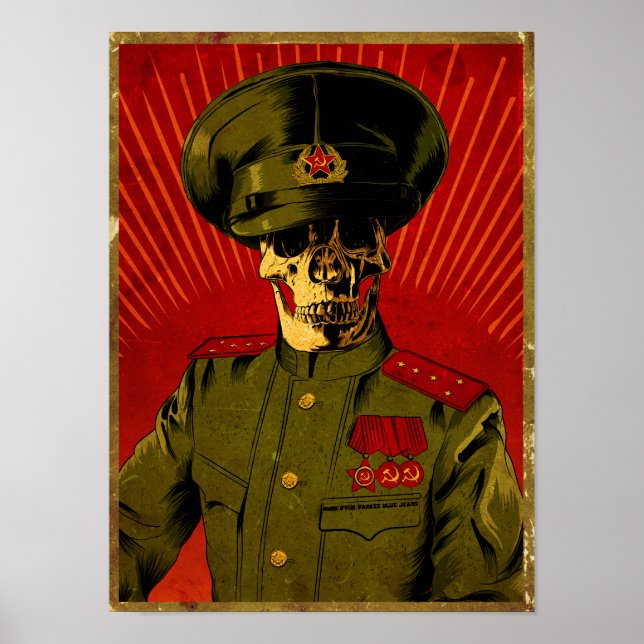Poster F*** Seus Jeans Azuis Yankee (Frente)