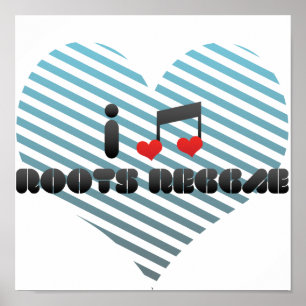 Poster Fã da reggae das raizes