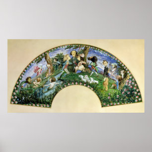 Poster Fã que descreve George Sand e seus amigos