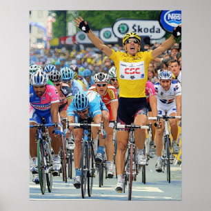 Poster Fabian Cancellara Herói Inicial Etapa 3 Tour de Fr