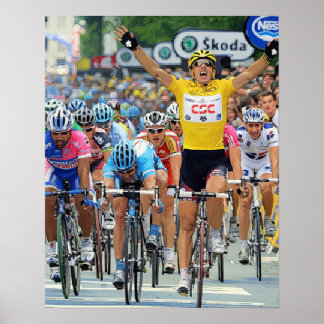 Poster Fabian Cancellara Herói Inicial Etapa 3 Tour de Fr